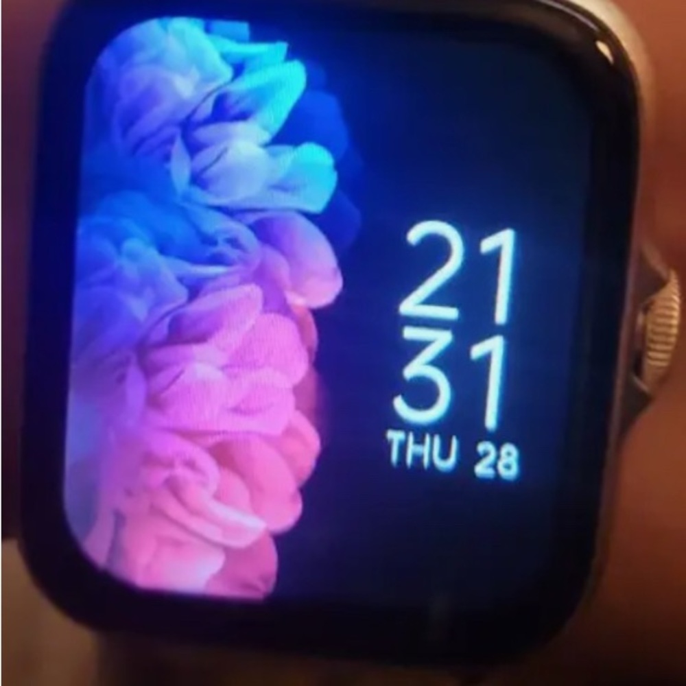 Sports Smart Watch with Black Band